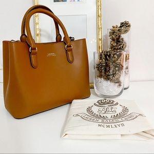 🐎 Lauren Ralph Lauren Brown Shoulder Handbag 🐎